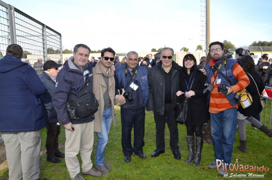 Con gli amici Gianpiero Pisanello, Giuseppe Pagano, Francesca Angelozzi e Mauro Tacito.