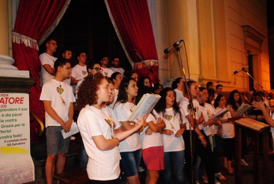 foto della corale dell'Azione Cattolica Succivo