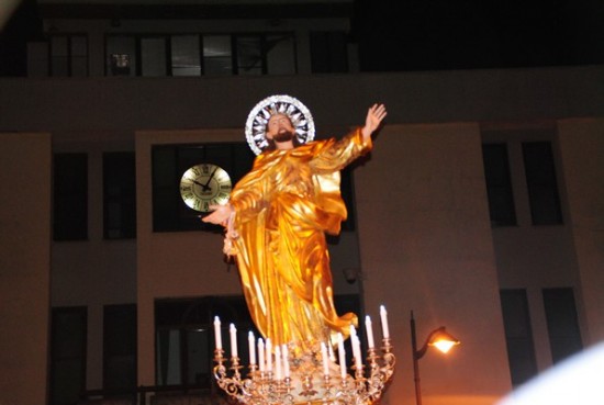 foto del SS.Salvatore Durante la Processione