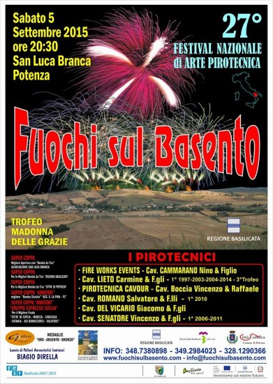 SAN LUCA BRANCA 2015 - 05 SETTEMBRE 2015<br />- MANIFESTO