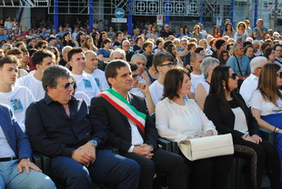 il sindaco partecipa alla Santa Messa del mattino