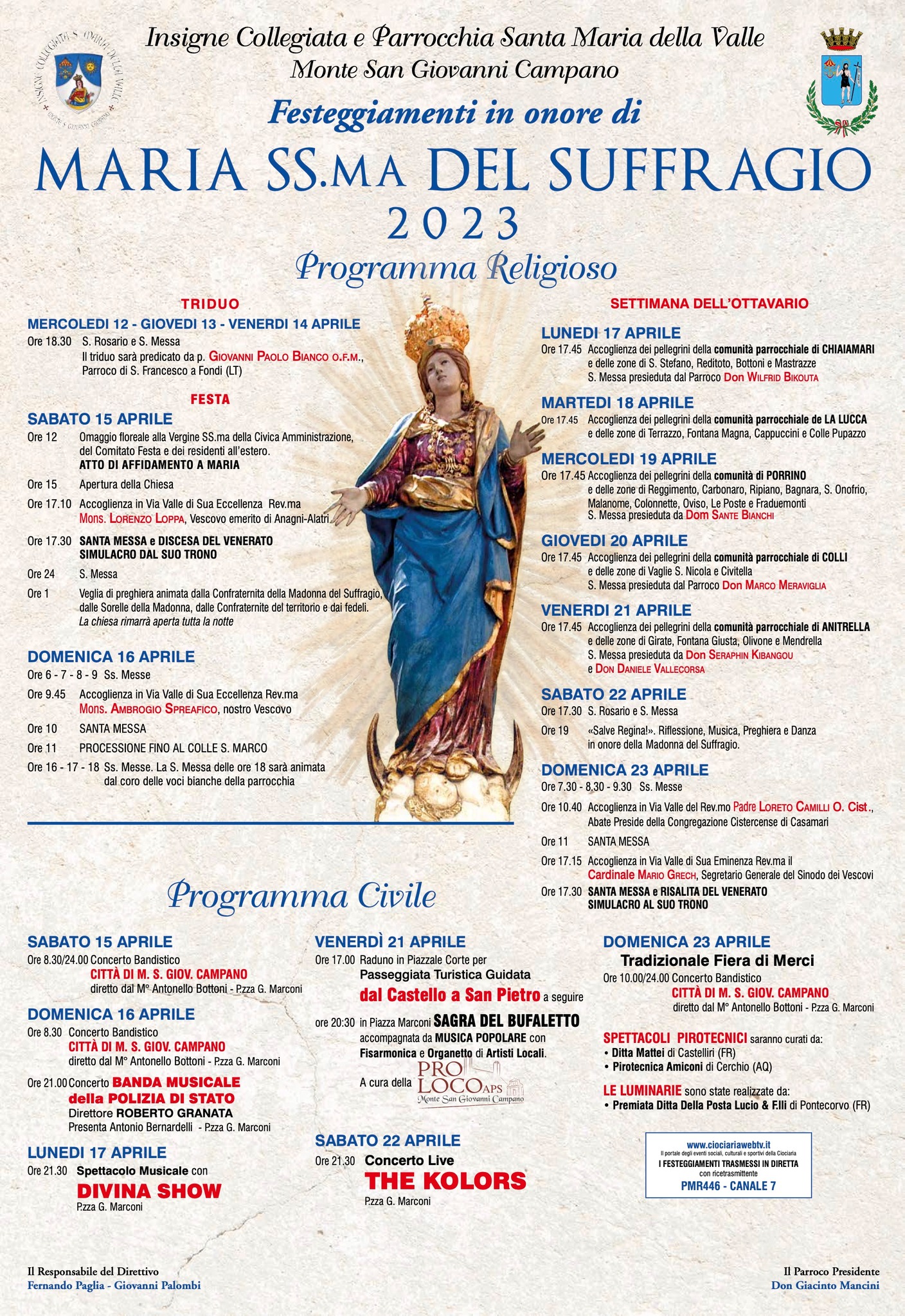 Programma Festeggiamenti 2023