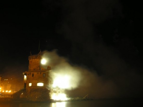 incendio del castello