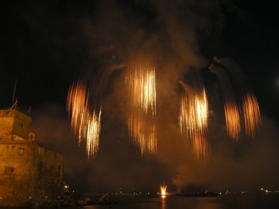 incendio del castello